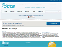 Tablet Screenshot of chemsys.co.za